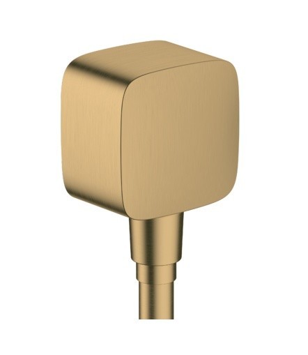 Шланговое подключение с клапаном обратного тока FixFit Hansgrohe, бронза арт. 26457140
