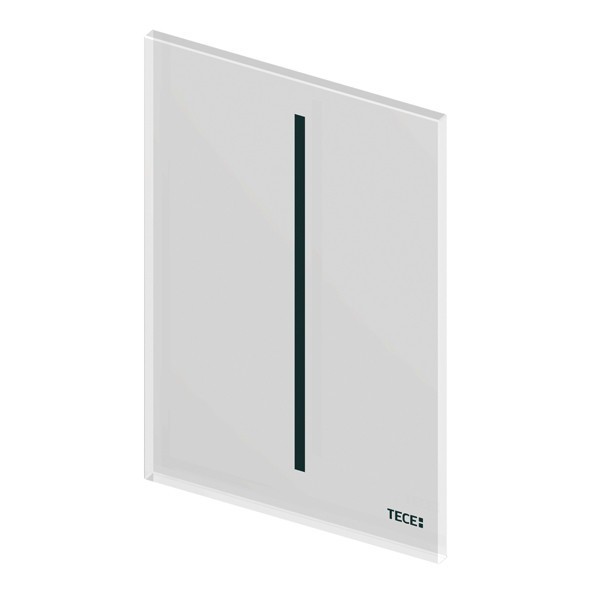 Панель смыва электронная для писсуара 100х150х7 мм, питание от сети, белый, filo TECE арт. 9242060