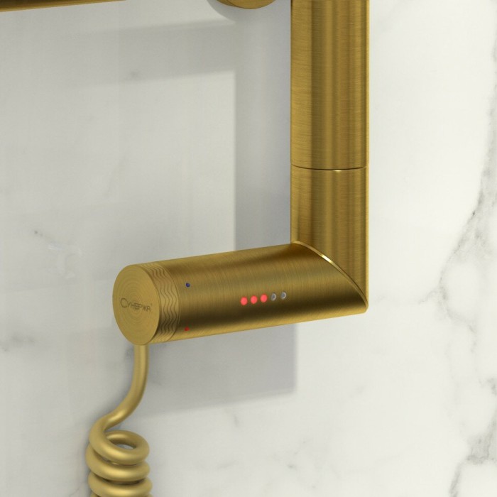 Сунержа Электрический полотенцесушитель 1000x300, Галант 2.0, 051-5200-1060 цвет: состаренная латунь