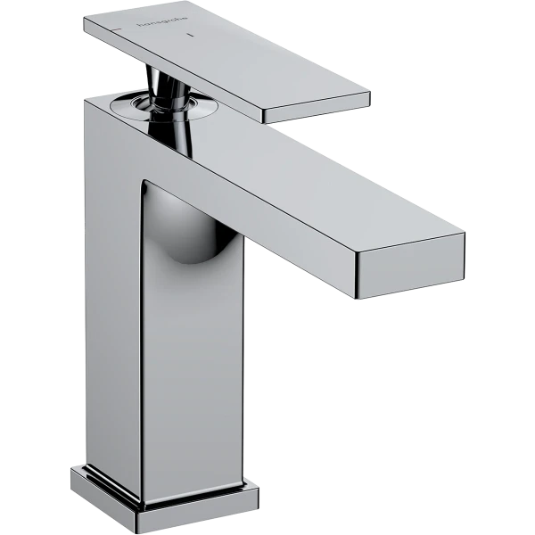 Смеситель для раковины CoolStart, EcoSmart+, Hansgrohe Tecturis E, хром арт. 73012000