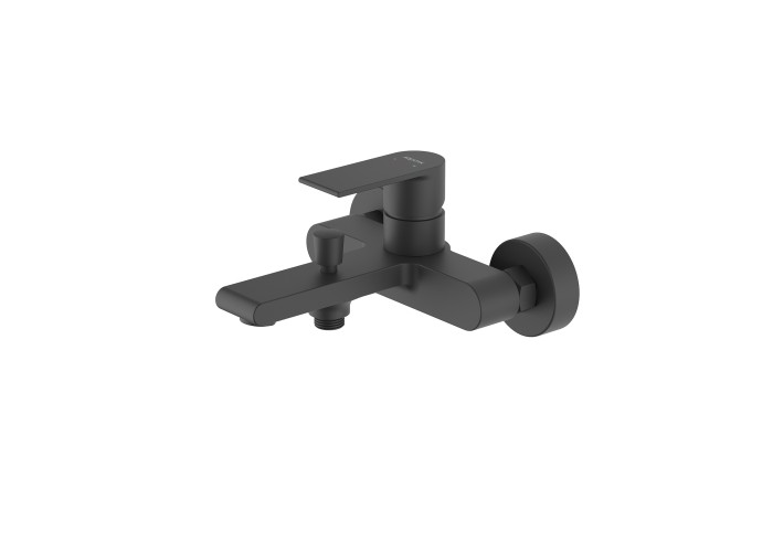 Смеситель для ванны, Aquatek Лира, черный арт. AQ1440MB
