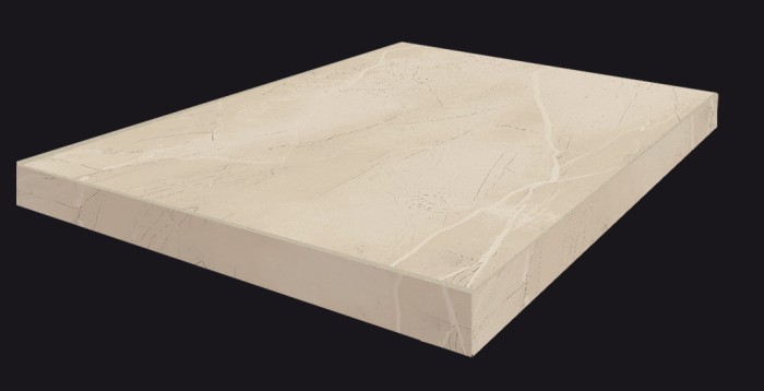 Ступень капри белый угловая левая 33x45 Coliseum Gres Capri арт. 620070000944