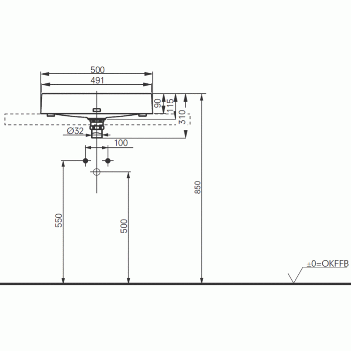 Раковина для ванной, Luminist/S TOTO, MRZ710BCB2 цвет: белый