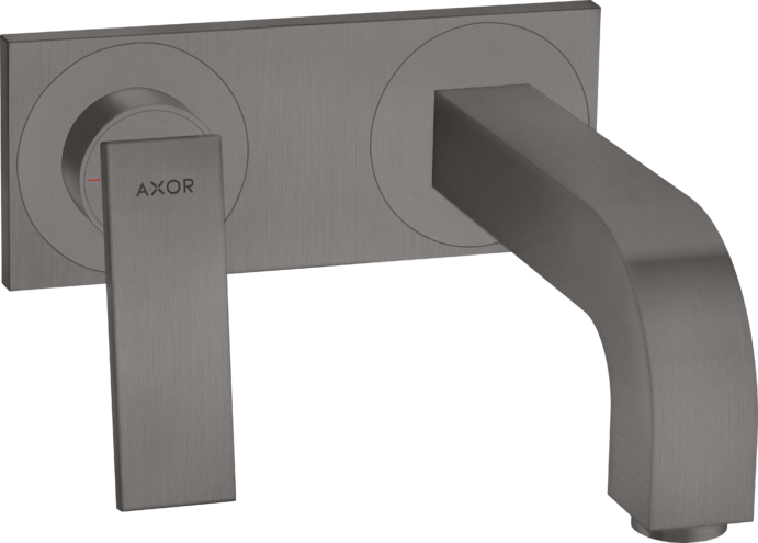 Смеситель для раковины Citterio Axor, шлифованный черный хром арт. 39119340