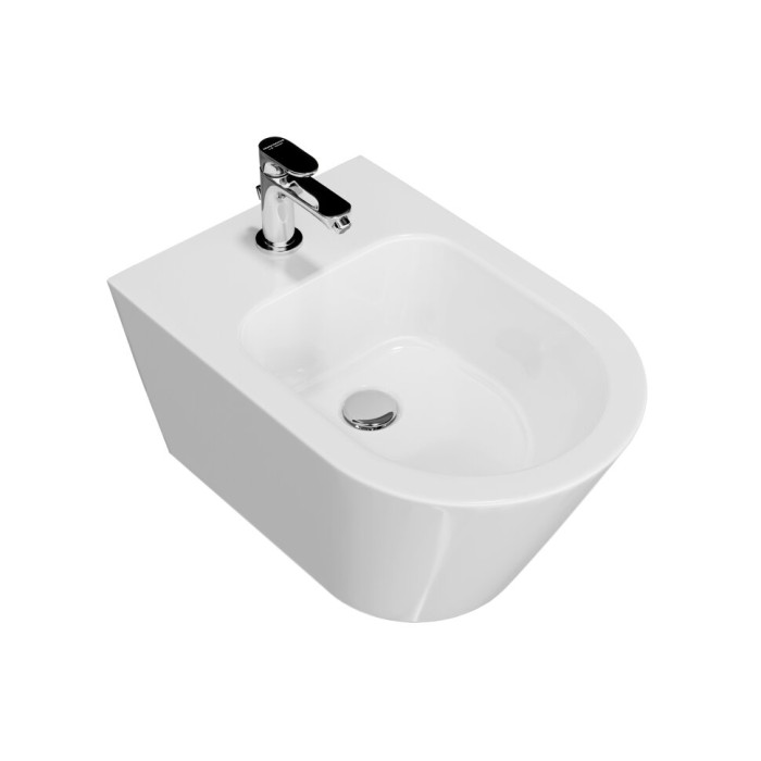 Биде подвесной, Plaza Kerama Marazzi, белый - PLM.bidet.02