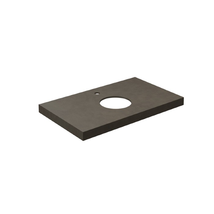 Столешница из керамогранита Про Чементо 80x48см, Canaletto Kerama Marazzi, коричневый - CN80.DD507020R