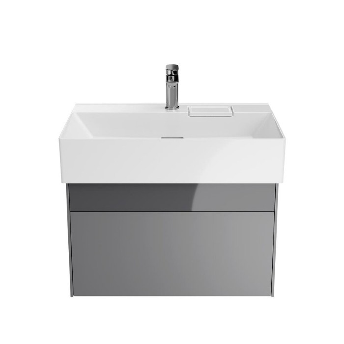 Тумба подвесная 2 ящика 70 см, Logica Kerama Marazzi, серый - LOG.70.2\ST