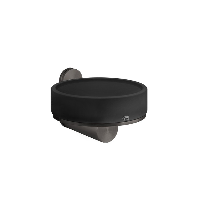Мыльница настенная, Gessi 316, черный/brushed black metal pvd арт. 54702#707