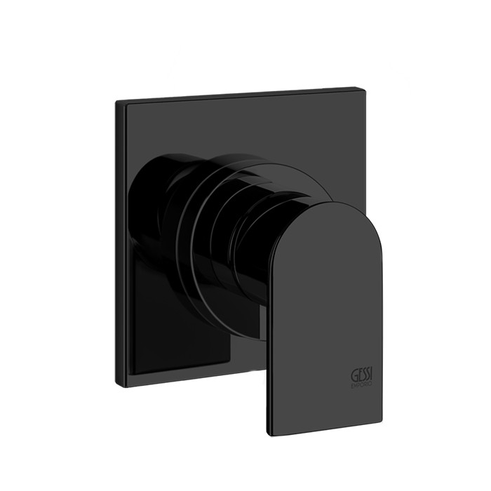 Смеситель для душа, встраиваемый, на 1 позицию, Gessi Emporio Via manzoni, black xl арт. 38722#299
