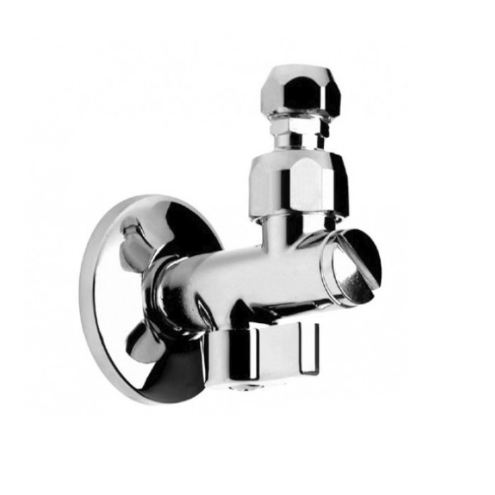 Запорный кран-фильтр под раковину с подводом воды на 1/2”, Gessi, хром арт. 01009#031