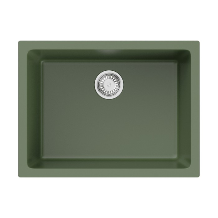 Кухонная мойка Omoikiri Okinoshima 61-U, цвет I-OL Natceramic, цвет olive арт. 4997064