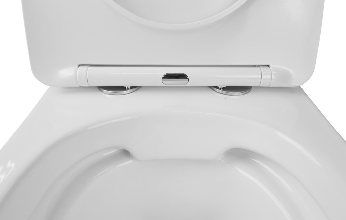 Готовый комплект инсталляция + унитаз Grado безободковый, с быстросъемным сиденьем микролифт  Azario - AZ-8010-1000+AZ-0046 SP