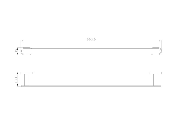 Вешалка для полотенец, Wonzon & Woghand First, WW-8412 цвет: хром