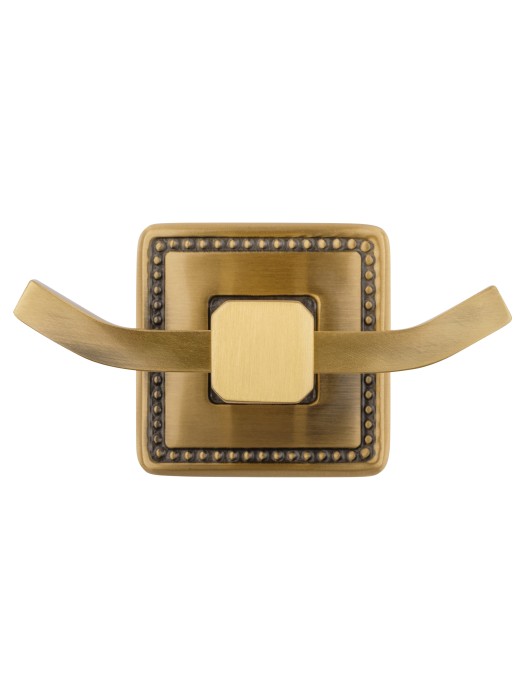 Двойной крючок для ванной, Wonzon & Woghand Roma, WW-7225 цвет: бронза