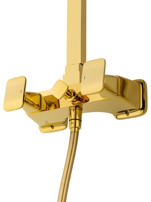 Душевая система, Wonzon & Woghand Shakespeare, WW-654602-DG цвет: золото