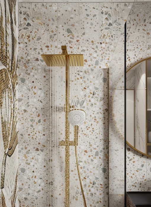 Душевая система, Wonzon & Woghand Shakespeare, WW-654602-DG цвет: золото