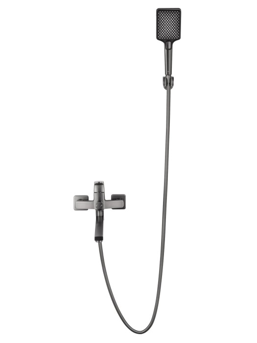 Смеситель для ванны, Wonzon & Woghand Flex, WW-639906-BGM цвет: графит