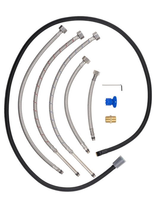 Смеситель на борт ванны, Wonzon & Woghand Steam, WW-88659008-MB цвет: черный