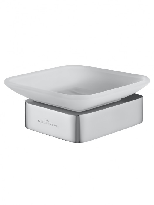 Мыльница с держателем, Wonzon &amp; Woghand Lotte, WW-8322 цвет: хром