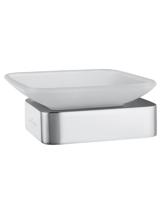 Мыльница с держателем, Wonzon & Woghand Lotte, WW-8322 цвет: хром