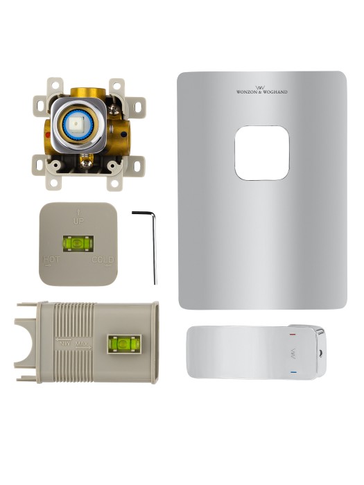 Смеситель для душа встраиваемый, Wonzon & Woghand Navia, WW-184700-CR цвет: хром