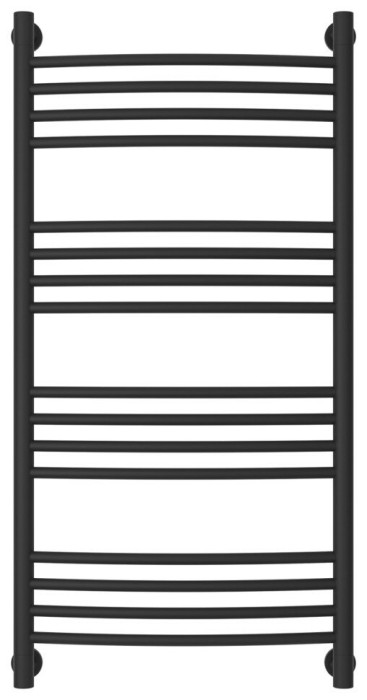 Сунержа Водяной полотенцесушитель 1000x500, Богема+ выгнутая, 15-0221-1050 цвет: тёмный титан муар