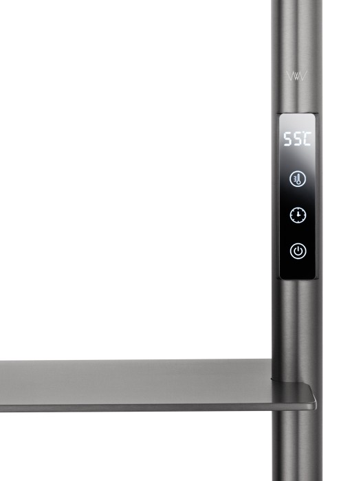 Полотенцесушитель электрический, Wonzon & Woghand Dusseldorf, WW-A203-GM цвет: графит