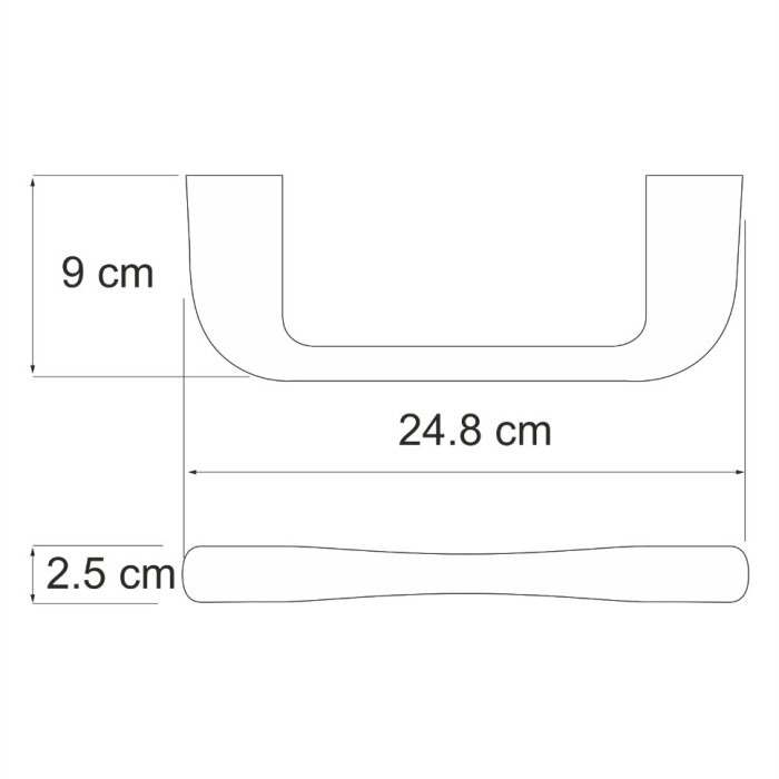 Держатель полотенец WasserKRAFT Berkel K-6800 арт. K-6832