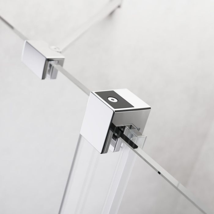 Душевая перегородка Radaway Furo Walk-in 120х200см, раздвижная, стекло прозрачное 8мм, профиль хром