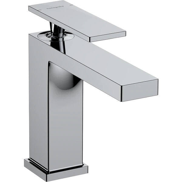 Смеситель для раковины EcoSmart+, Hansgrohe Tecturis E, хром арт. 73011000