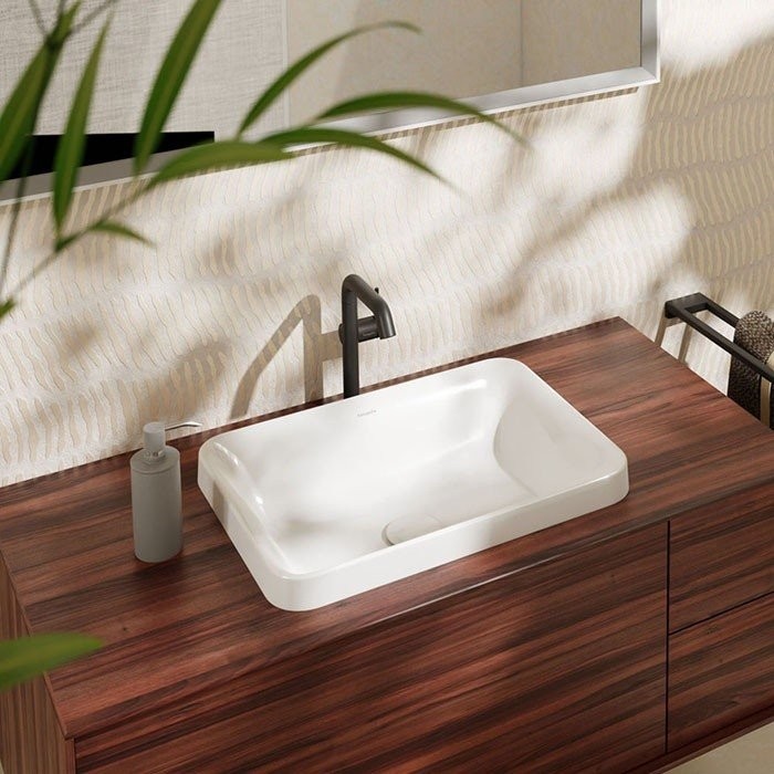 Раковина встраиваемая 55x40 см Hansgrohe Xuniva Q Белый арт. 60158450