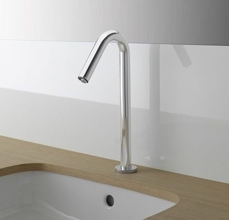 Автоматический смеситель для раковины, на 1 отверстие, Public TOTO, TEN12AWV505 цвет: хром