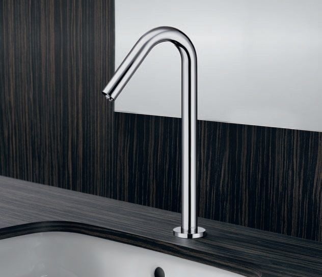 Автоматический смеситель для раковины, на 1 отверстие, Public TOTO, TEN12AWV505 цвет: хром