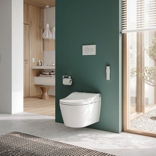 Крышка-биде для унитаза, Washlet RW TOTO, TCF802C2G цвет: белый