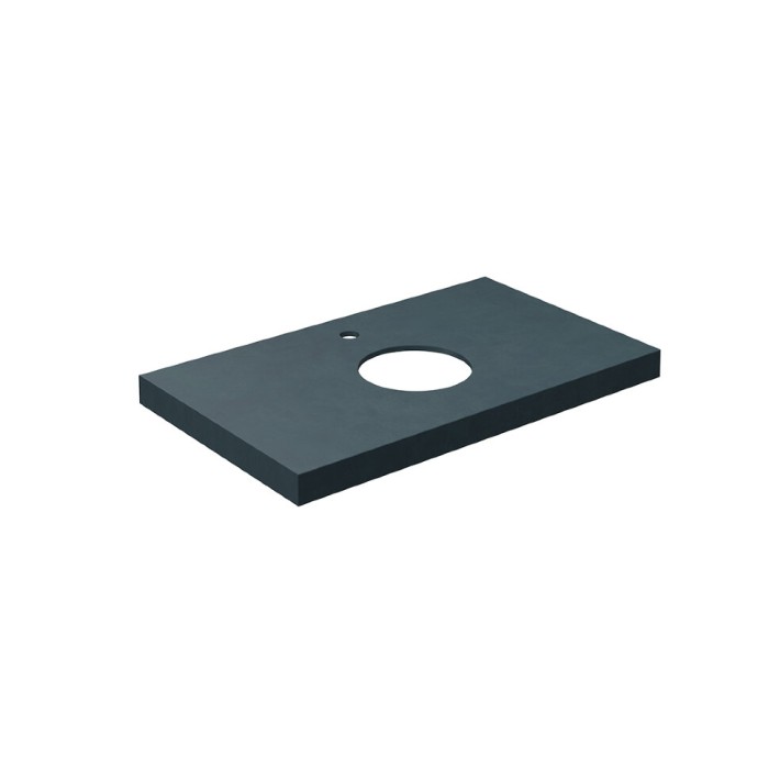 Столешница из керамогранита Про Чементо 80x48см, Canaletto Kerama Marazzi, синий - CN80.DD507320R