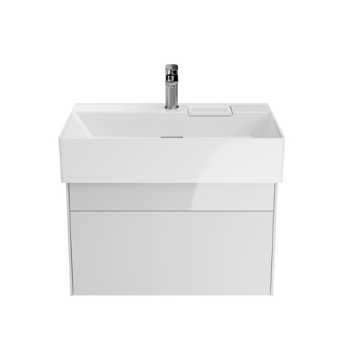 Тумба подвесная 2 ящика 70 см, Logica Kerama Marazzi, белый - LOG.70.2\WHT