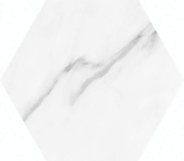 Плитка white hexagon 19,8x22,8 PAMESA Lincoln m арт. 015.292.0108.10092