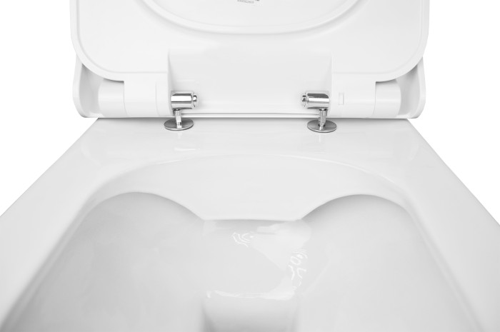 Готовый комплект инсталяция + унитаз Creo Ceramique Ocean plus подвесной безободковый с тонким сиденьем микролифт		 Azario - AZ-8010-1000+Ocean plus