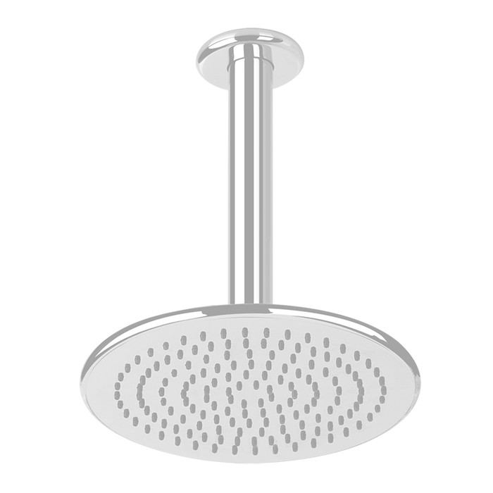 Верхний душ для потолочного крепления d216мм, Gessi Goccia, белый арт. 33762#279