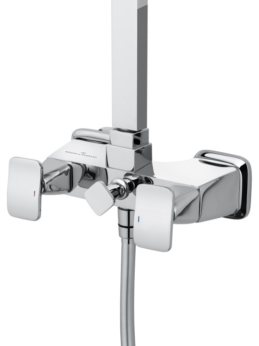 Душевая система, Wonzon & Woghand Shakespeare, WW-654602-CR цвет: хром