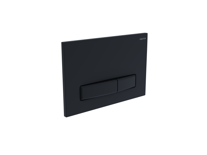 Клавиша смыва Aquatek, прямоугольная, KDI-0000025 цвет: черный