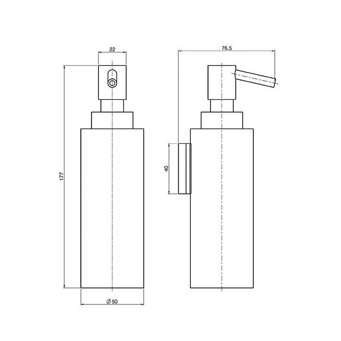 Fima Carlo Frattini Дозатор для жидкого мыла, подвесной, Rotola, F6003/5CR цвет: хром