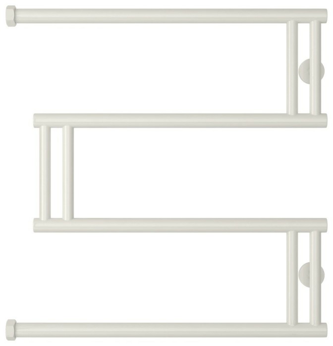 Сунержа Водяной полотенцесушитель 600x600, High-Tech+, 12-4050-6060 цвет: белый