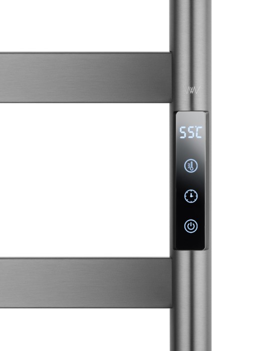 Полотенцесушитель электрический, Wonzon & Woghand Dusseldorf, WW-A204-GM цвет: графит