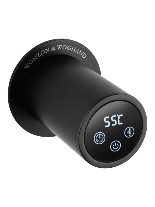 Полотенцесушитель электрический встраиваемый, Wonzon & Woghand Hamburg, WW-AL314-MB цвет: черный