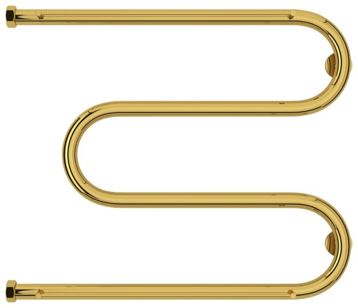 Сунержа Водяной полотенцесушитель 500x650, М-образный, 03-4008-5065 цвет: золото