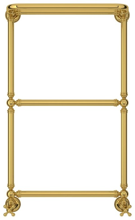 Сунержа Водяной полотенцесушитель 860x500, Ренессанс, 03-0281-8650 цвет: золото