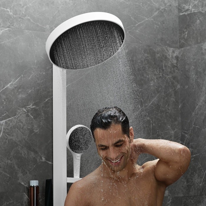 Душевая система скрытого монтажа без смесителя Rainfinity Hansgrohe, белый арт. 26842700