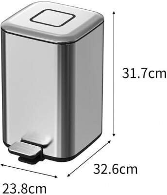 Ведро для мусора, Q, Boheme 10948-B