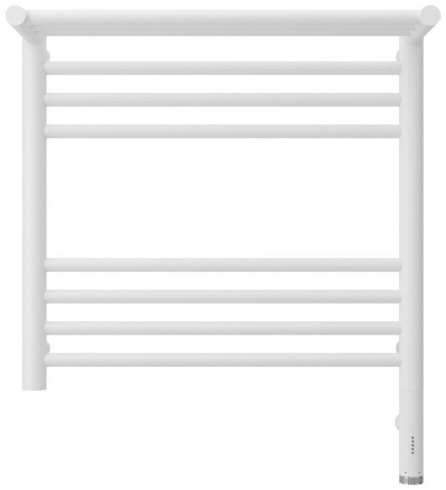 Сунержа Электрический полотенцесушитель 500x500, Богема 3.0 с 1 полкой, 30-5807-5050 цвет: матовый белый